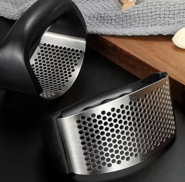 Garlic Press – Rocking Stainless Steel Ginger Mincer for Kitchen | GripChef