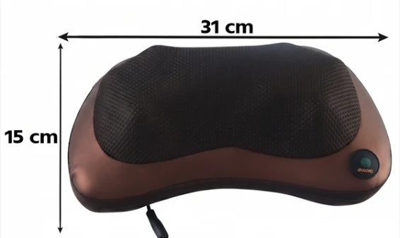 Professional Massage Pillow – Heat & Rollers | Velvet Wellness