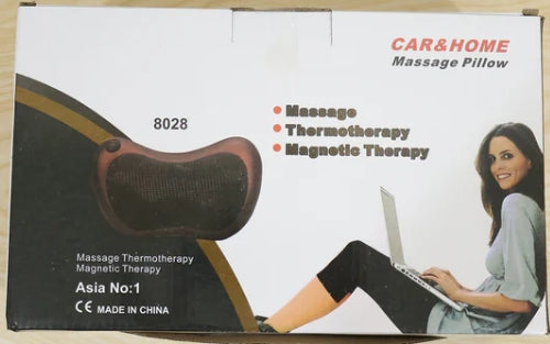Professional Massage Pillow – Heat & Rollers | Velvet Wellness